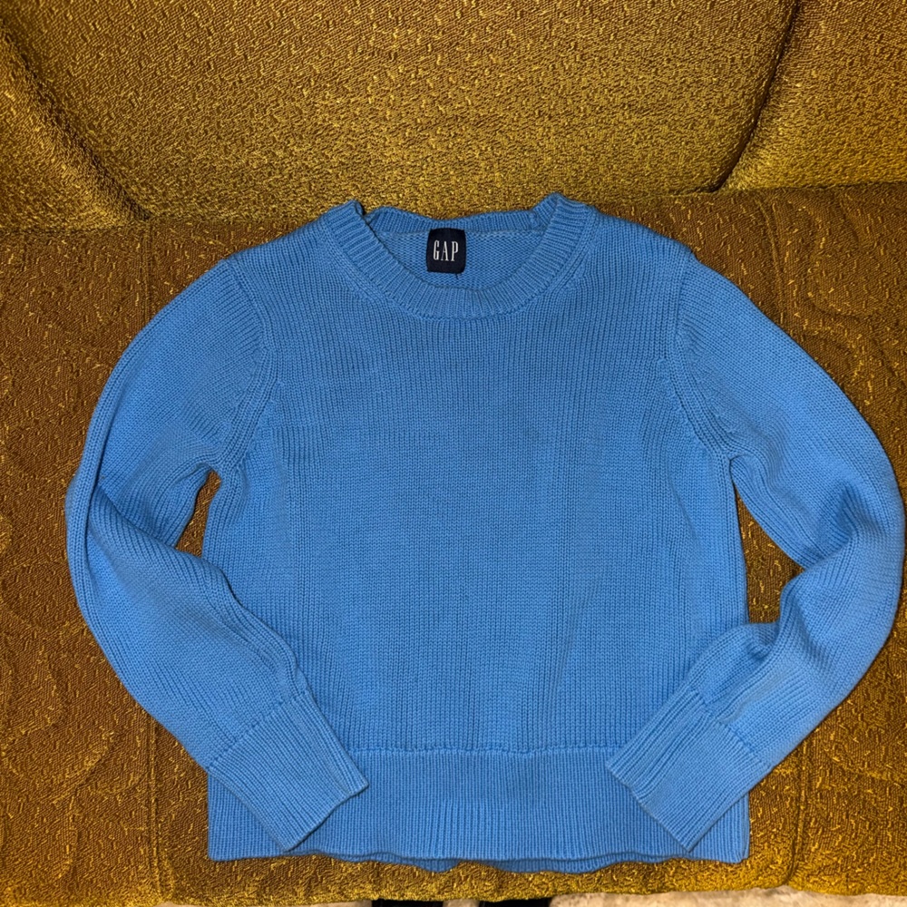 💙 GAP Blue Knit Sweater